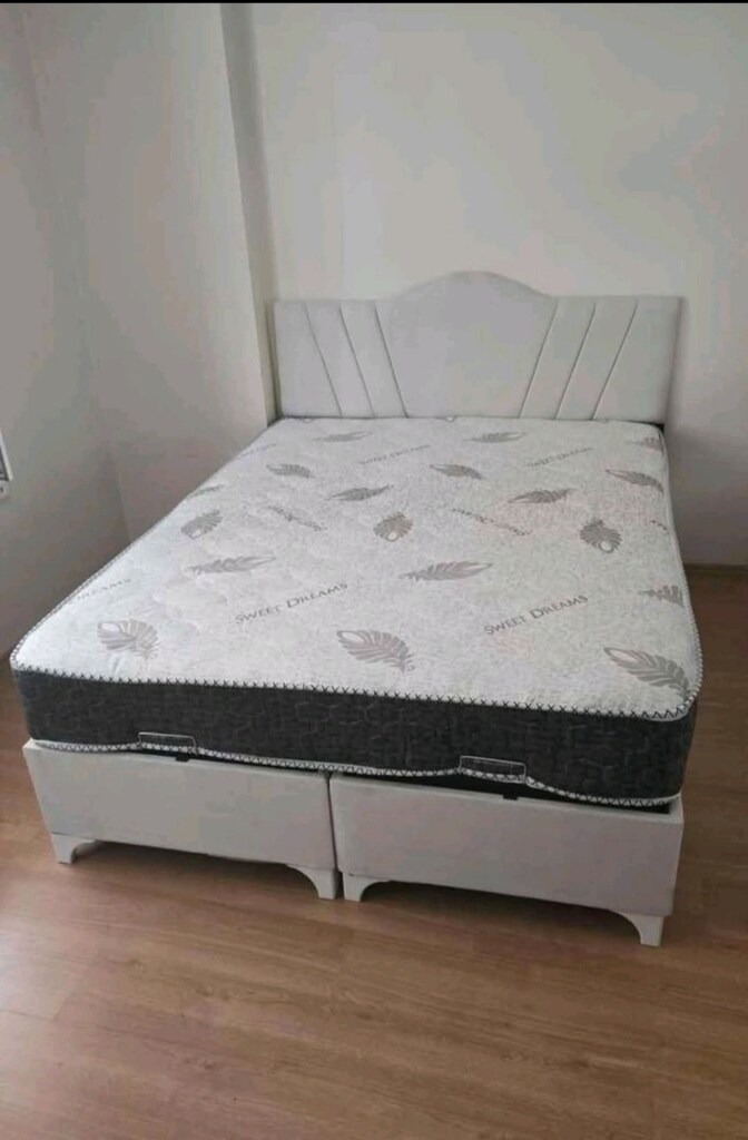 Cift kişilik baza ( kör bazalı) ,başlık, yatak. Her renkte üretilir - 5