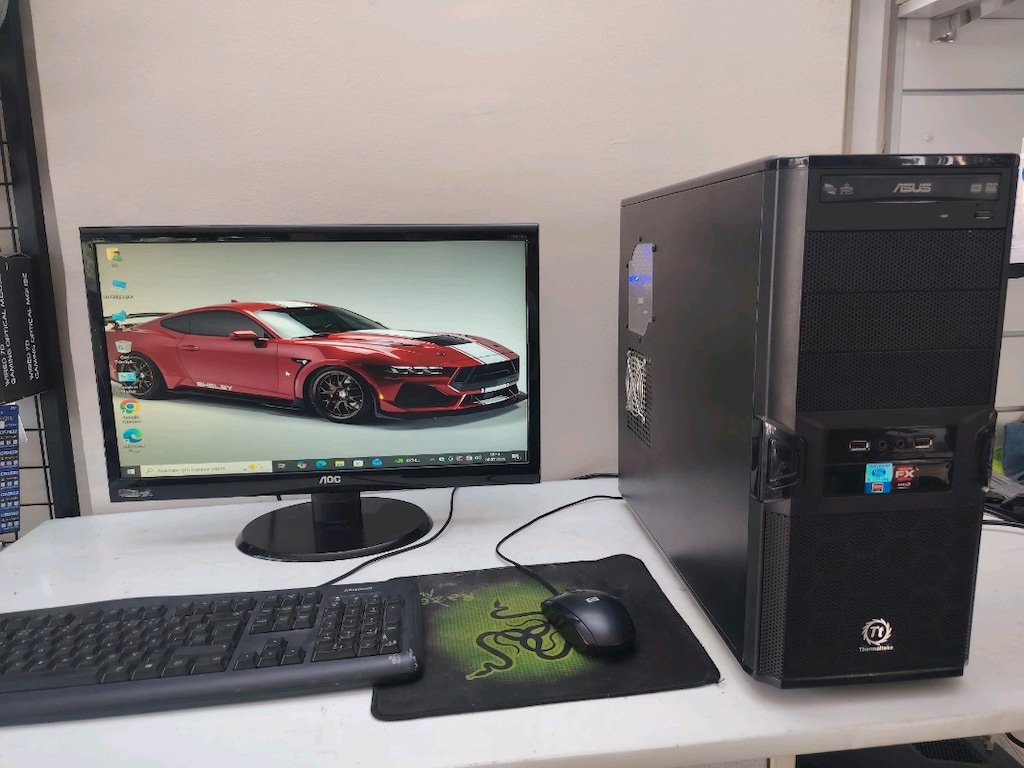 KÜÇÜK OYUNLAR İÇİN MASAÜSTÜ SET 8GB RAM EKRAN KARTILI - 9