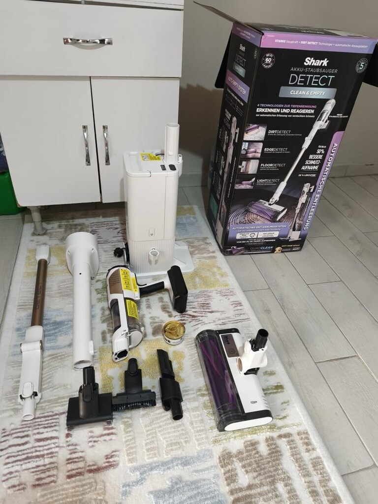 Shark Deteckt Pro Auto Empty Sistem Şarjlı Dikey Süpürge - 8