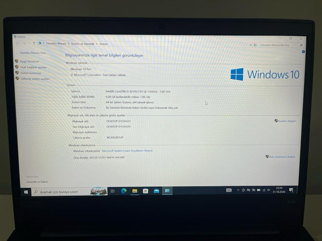 Lenovo ThinkPad Laptop 2.El Temiz Notebook - 8