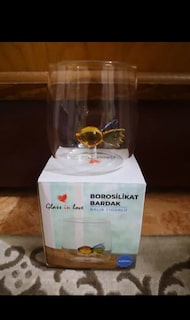 Borosilikat Bardak Balık Figürlü - 2