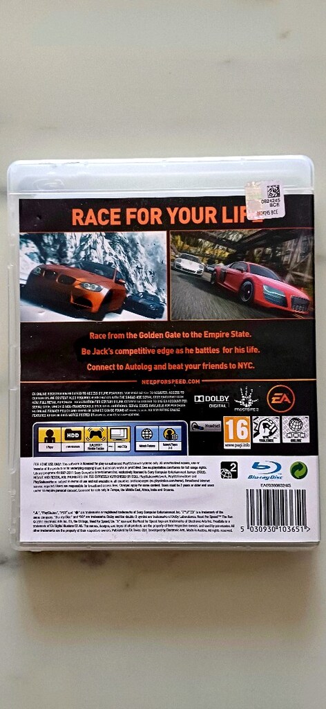 NEED FOR SPEED PS3 EFSANE YARIŞ OYUNU SIFIR GİBİ ÇİZİKSİZ TEMİZDİR - 2