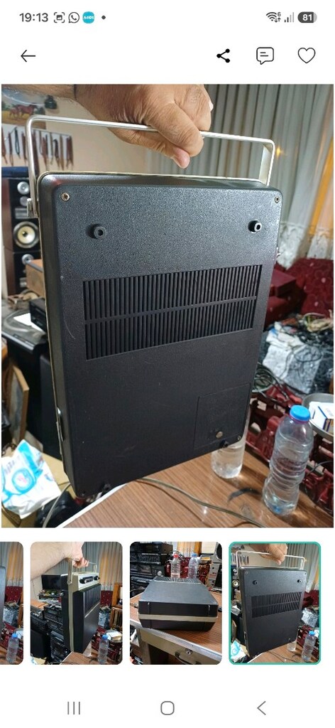 AIWA marka radyo ve plak çalar - 6