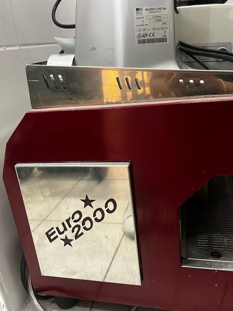 Profesyonel espresso makinesi Euro 2000 kahve öğütücü çay makinesi - 5