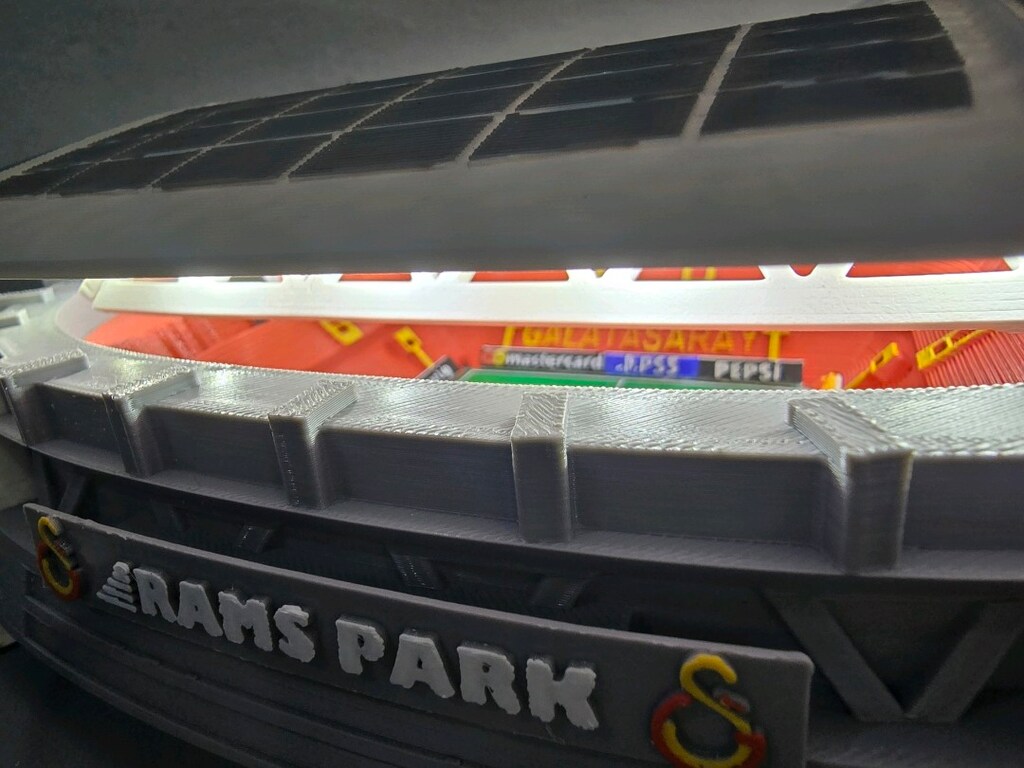 Galatasaray Rams Park stadyum maketi - 6