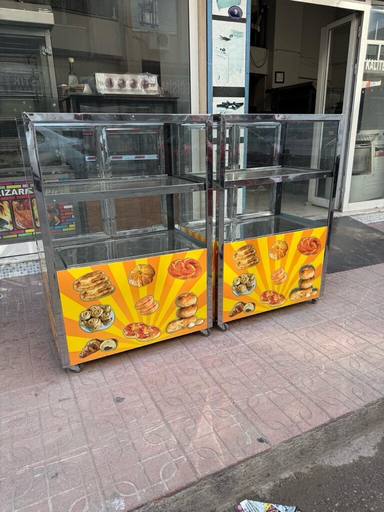 börek tezgahı seyyar börek arabası börek poğaça tezgahı - 11
