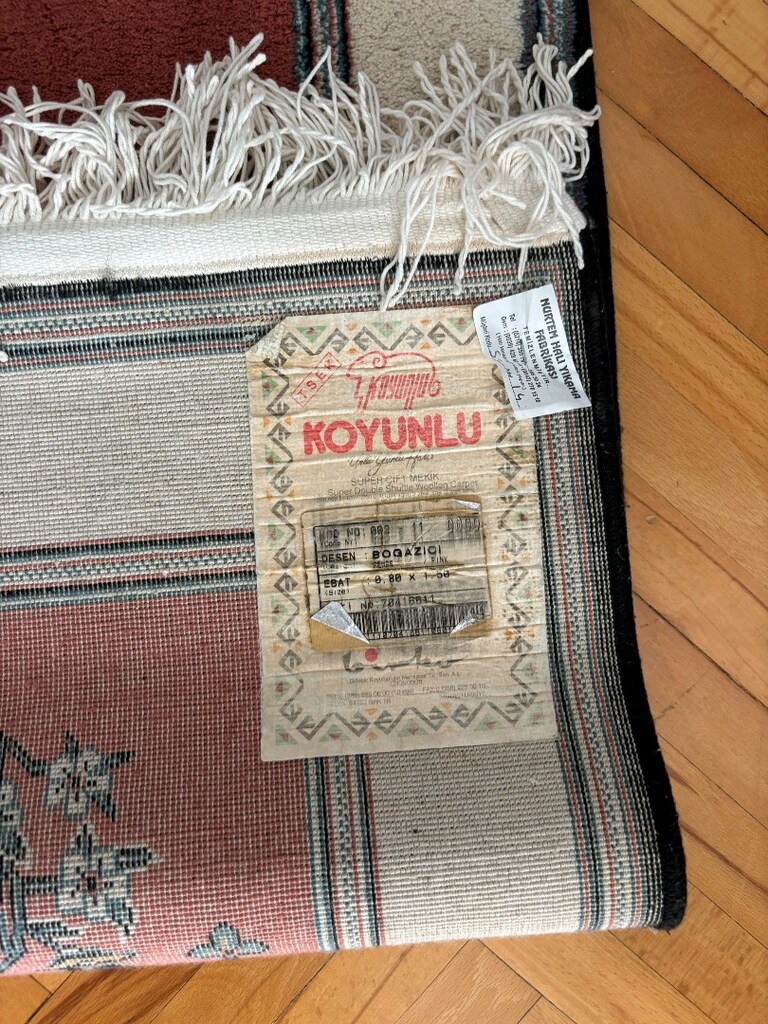 Koyunlu Halı Boğaziçi Serisi Saçaklı Yolluk (88x 150cm) (3 adet var) - 4