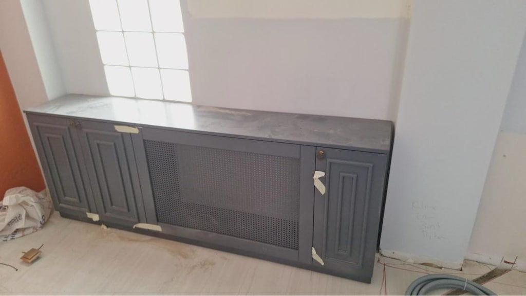 Mdf - Az kullanılmış yanları dolap şeklinde petek giydirme