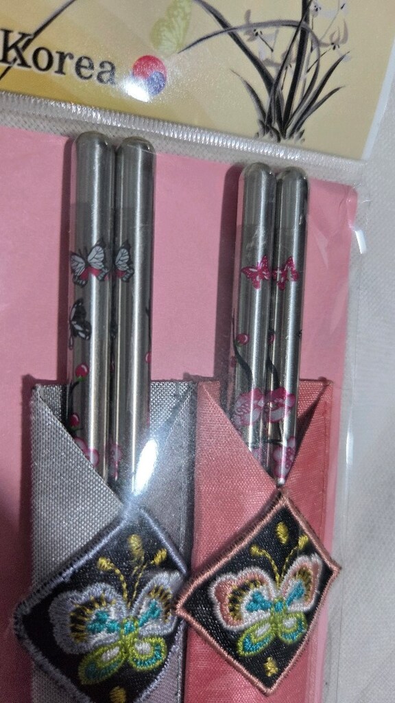 Paslanmaz Çelik Chopstick Set - 3