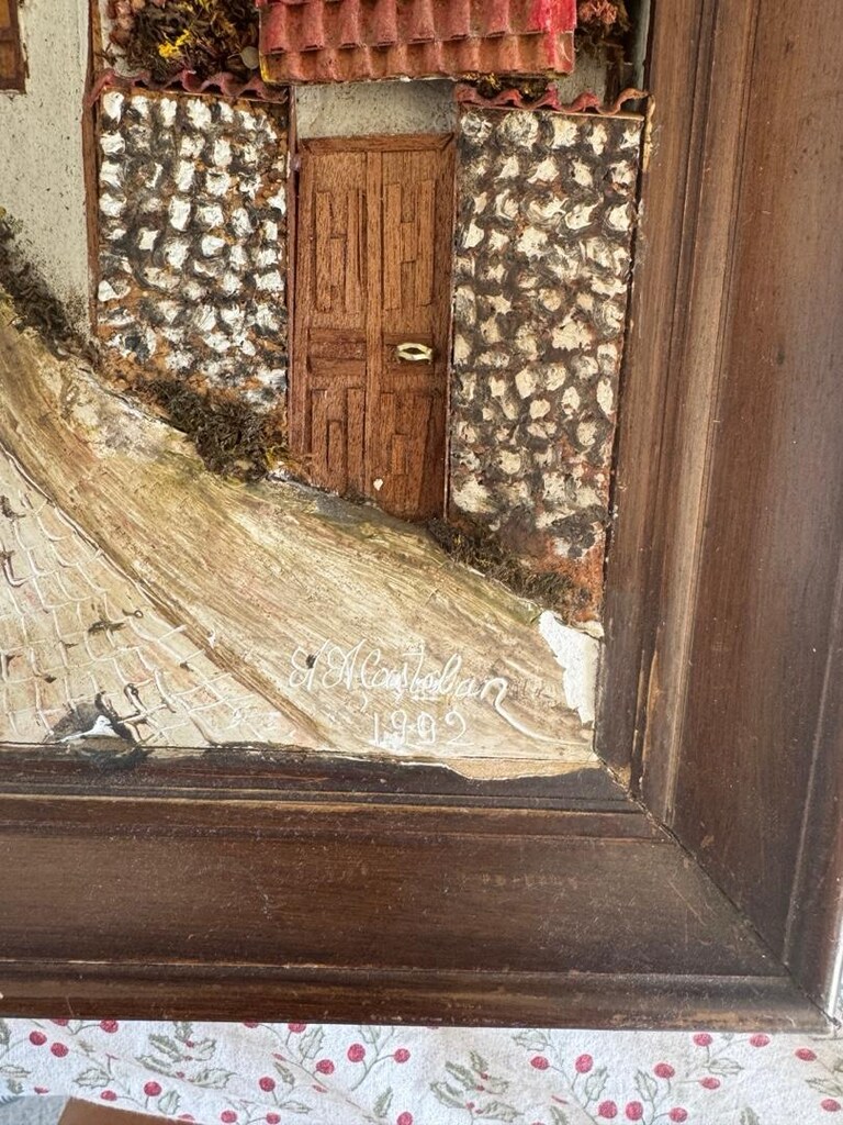Ayla Çaştaban 2 adet ahşap tablo - 6