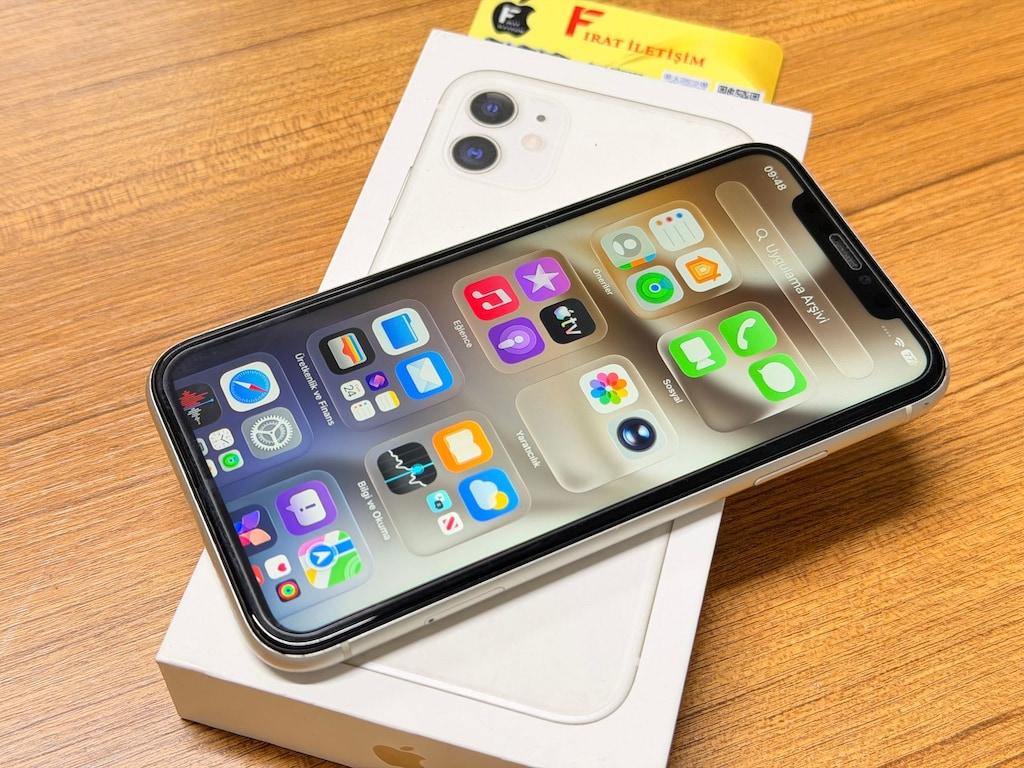 TR 128GB APPLE İPHONE 11 PİL%100 TERTEMİZ EN İYİ FİYATA SİZLERLE - 6
