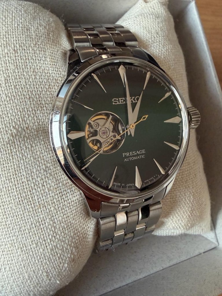 Seiko Presage otomatik erkek kol saati - 3