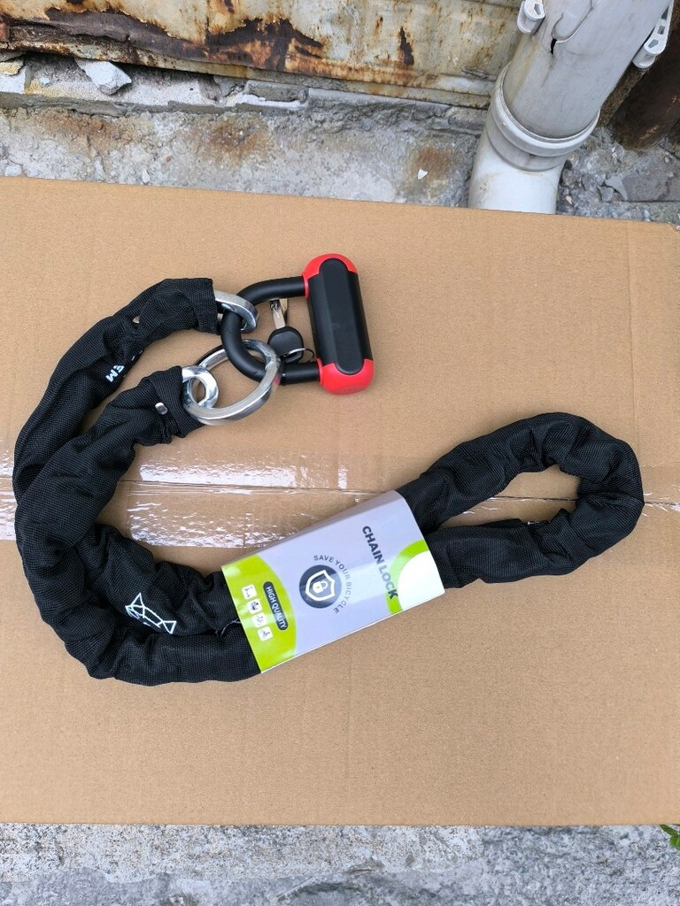 Kilit Zincir Asma Kilitli 1,5 Metre Çift Anahtar Sıfır Bozyaka İzmir - 4