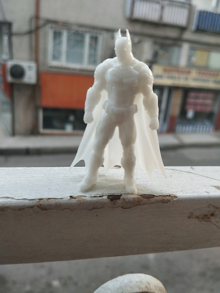 Kişiselleştirilebilir 3D Batman Figürü - 3