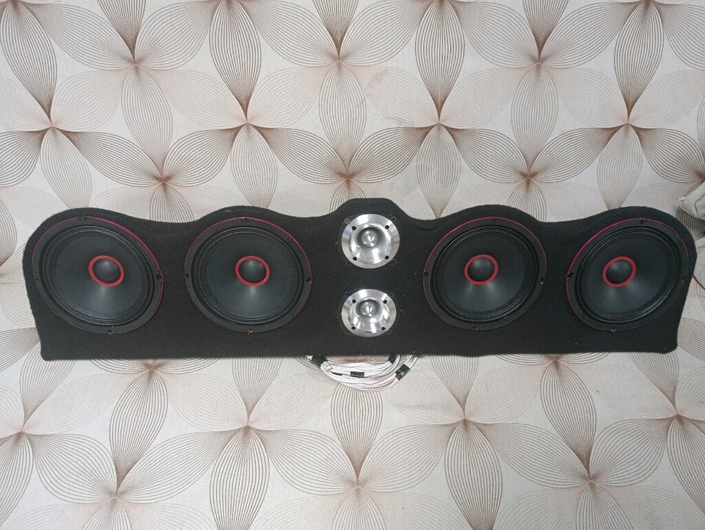 her araca uyumlu 4lu 16 cm mid tiz pandizot ses sistemi - 2