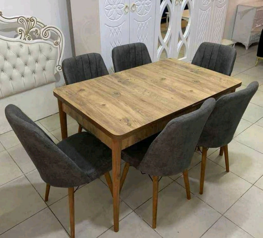 masa 6 adet sandalye - 5