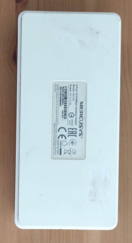 Mercusys MS108 8 Port 10/100 Mbps Ethernet Switch / Ağ Çoğaltıcı - 3