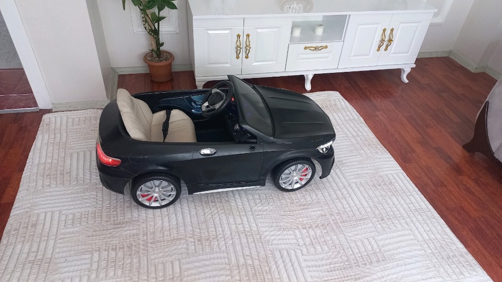 mercedes lisanslı Bluetoothlu radyolu usbli akülü araba 12volt - 10