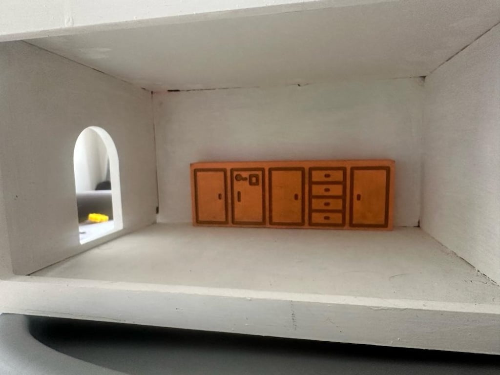 AHŞAP OYUNCAK BEBEK EVİ - 6