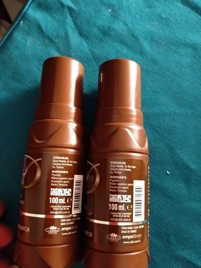 SİTİL NUBUK & NUBUK AYAKKABI BOYASI K.KAHVE 100 ml - 2