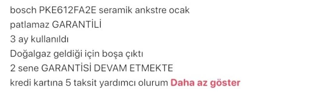 Bosch PKE612FA2E Elektrikli Seramik Beyaz Ankastre Ocak - 6