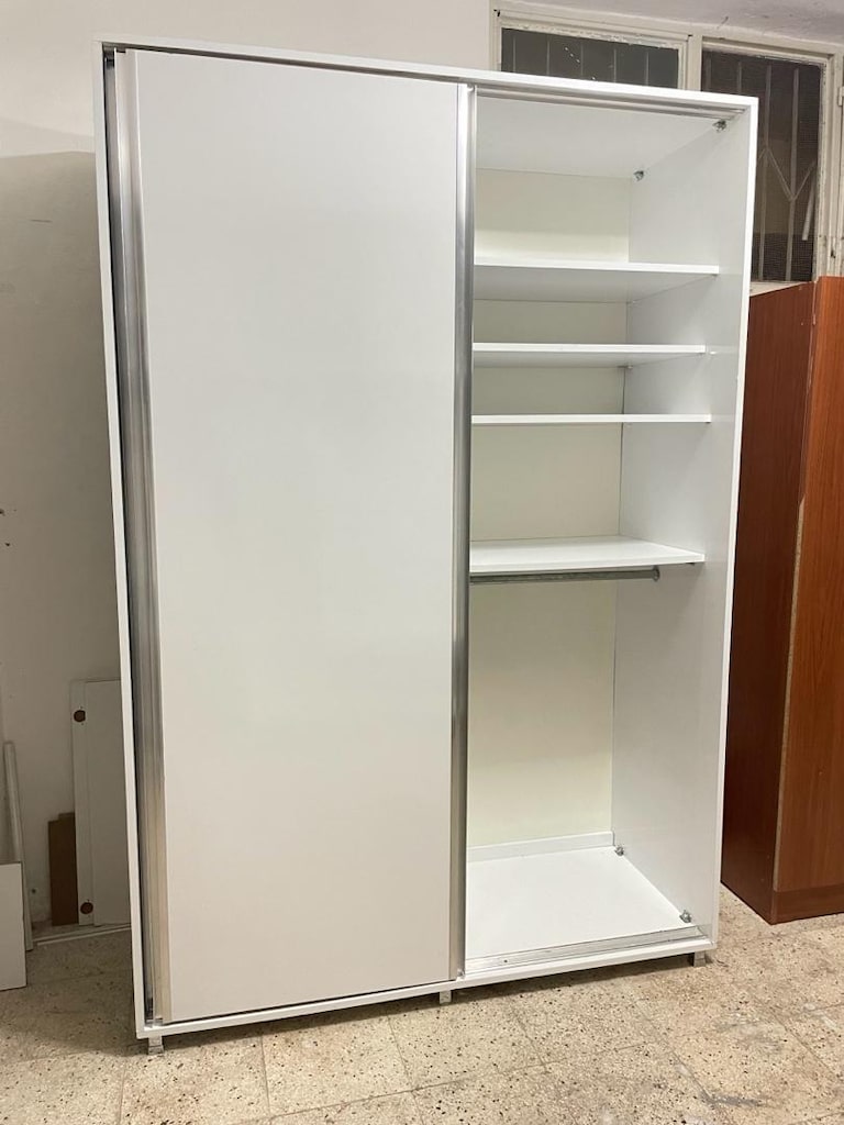 EVE TESLİM FULL MDF TEMİZ SÜRGÜLÜ GARDROP DOLAP ELBİSE DOLABI - 3