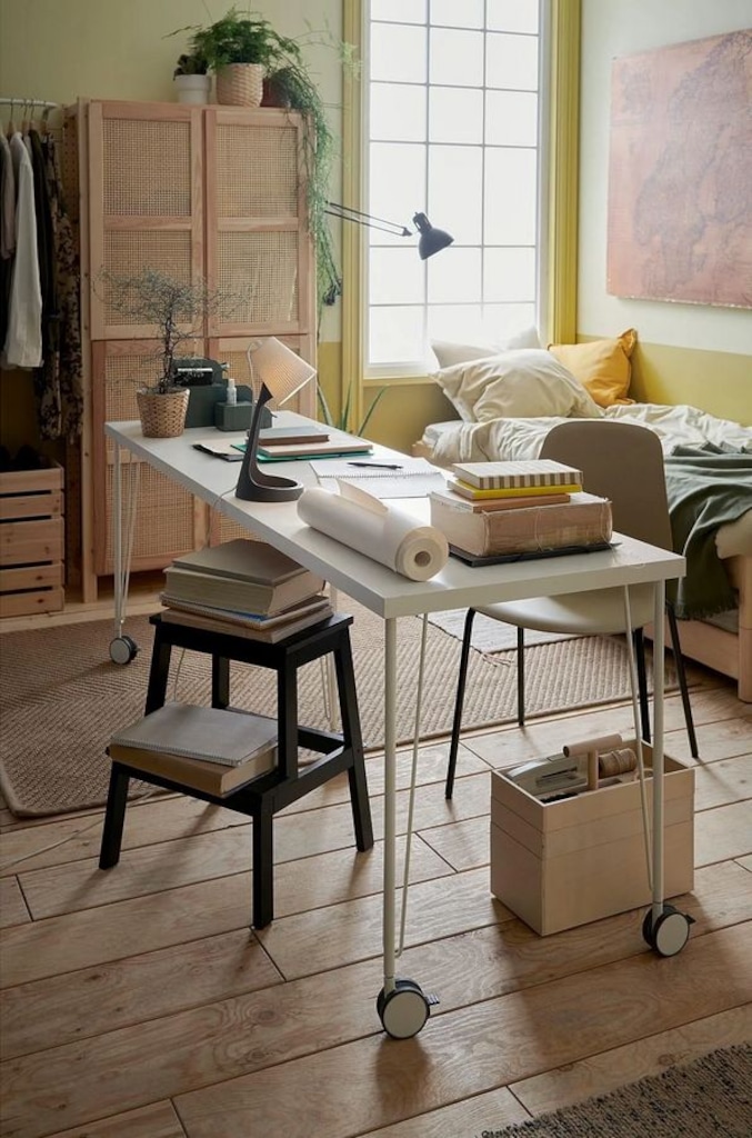 Ikea Krille Kilitlenebilir Tekerlekli Masa Ayağı - 6