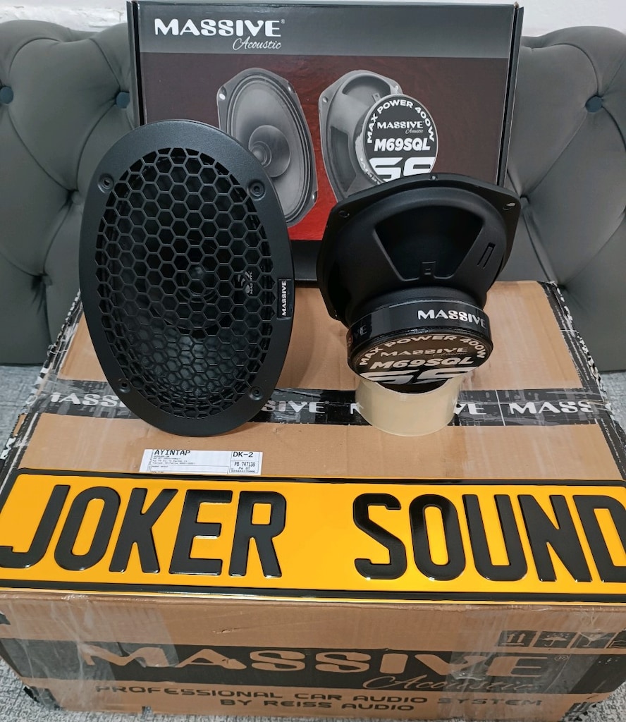 MASSİVE M69SQL OVAL MİD 400w 100 RMS BÜYÜK MIKNATIS - 2
