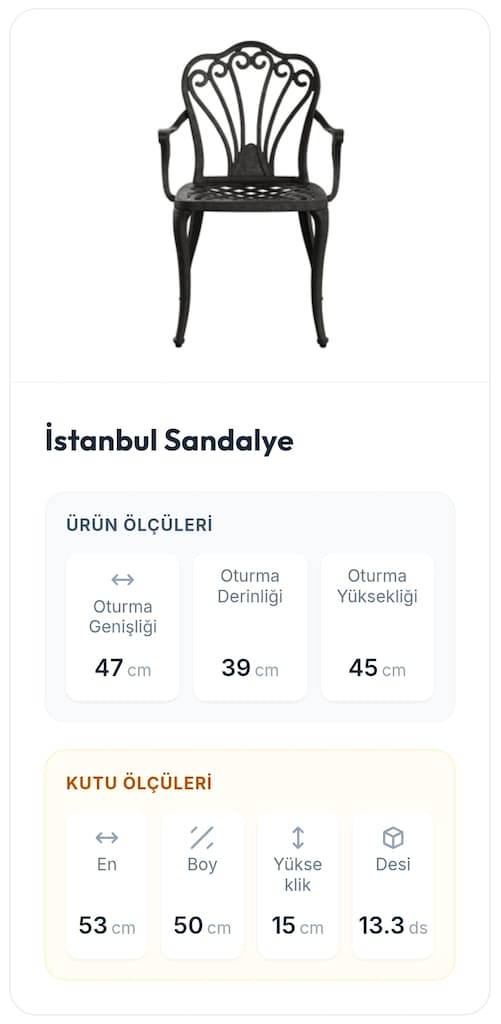 Bahçe Mobilyası Takımı - 21