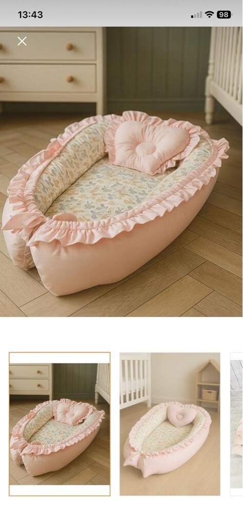 Baby nest anne yanı ve emzirme yastığı - 2