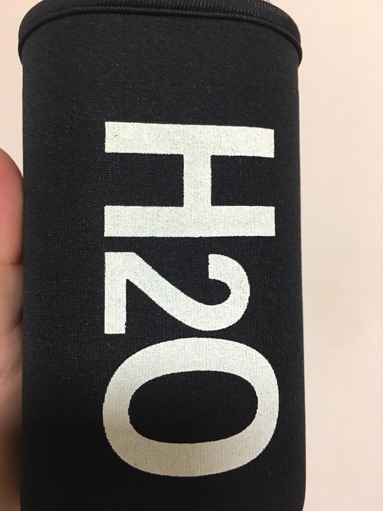 H2O Siyah Kılıflı cam Su Şişesi 500 ml - 6