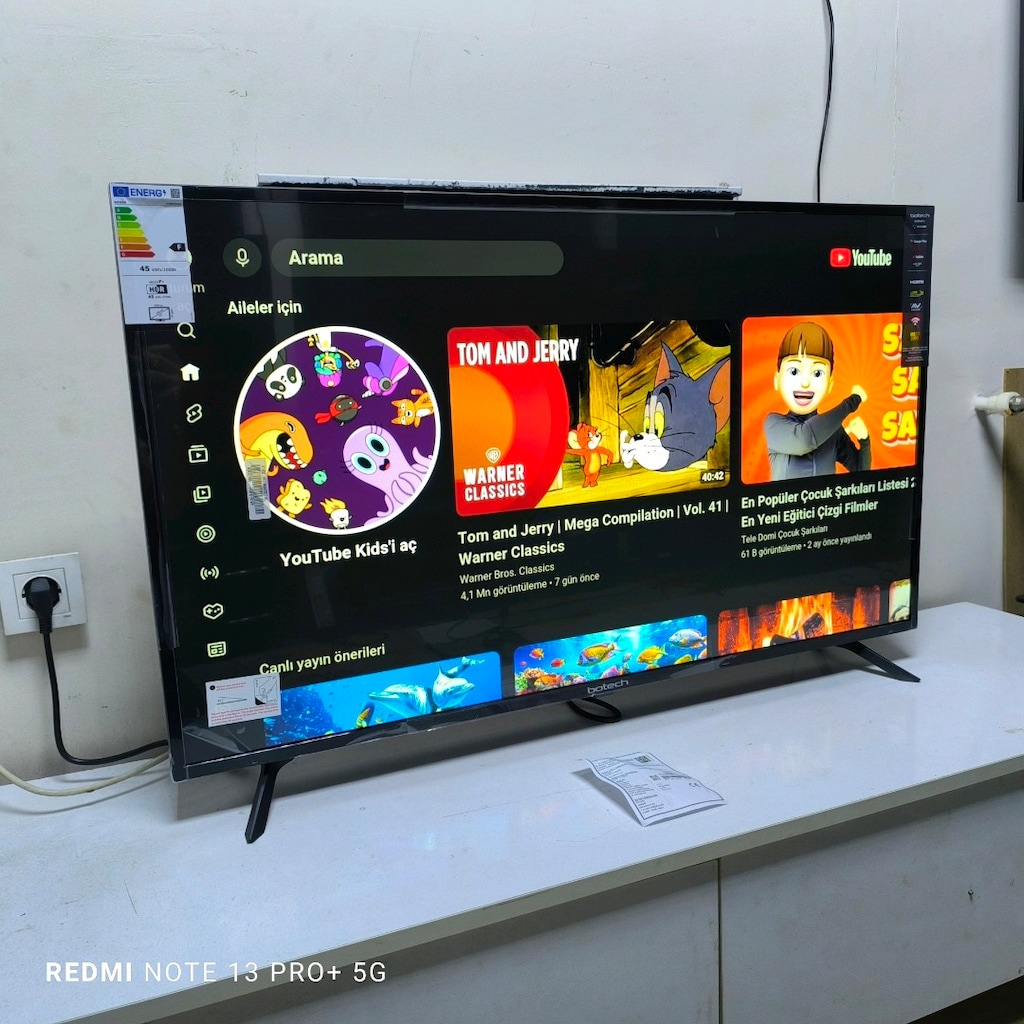 Botech 43" (109 Ekran) Android Smart TV - Sıfır Televizyon kutusunda - 20