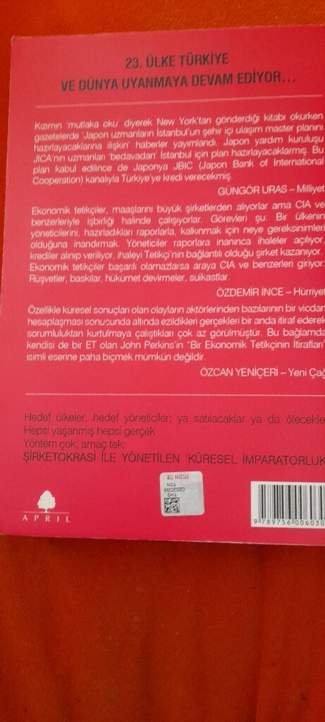 BİR EKONOMİK TETİKÇİNİN İTİRAFLARI, JOHN PERKİNS - 2