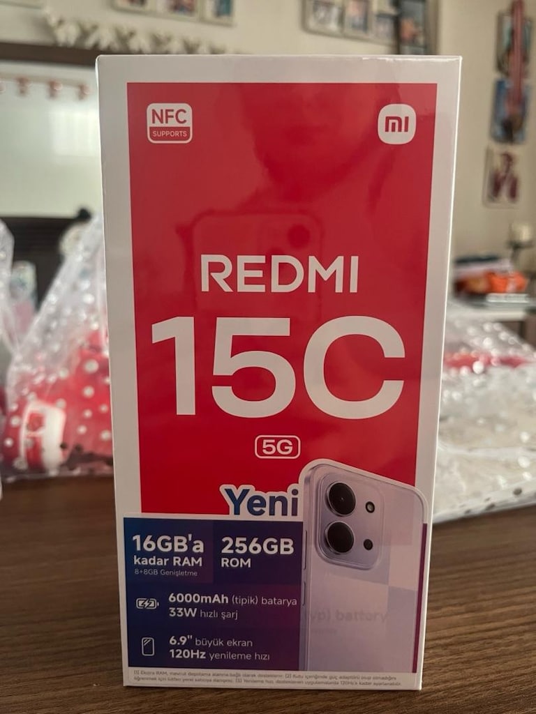 xiaomi redmi 15C 5G sıfır telefon - 4