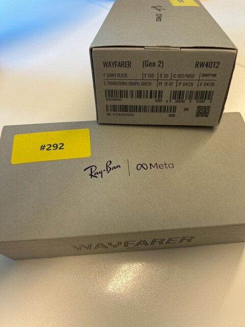 META RAYBAN GEN2 GÜNEŞTE KARARAN MODEL KAPALI KUTU