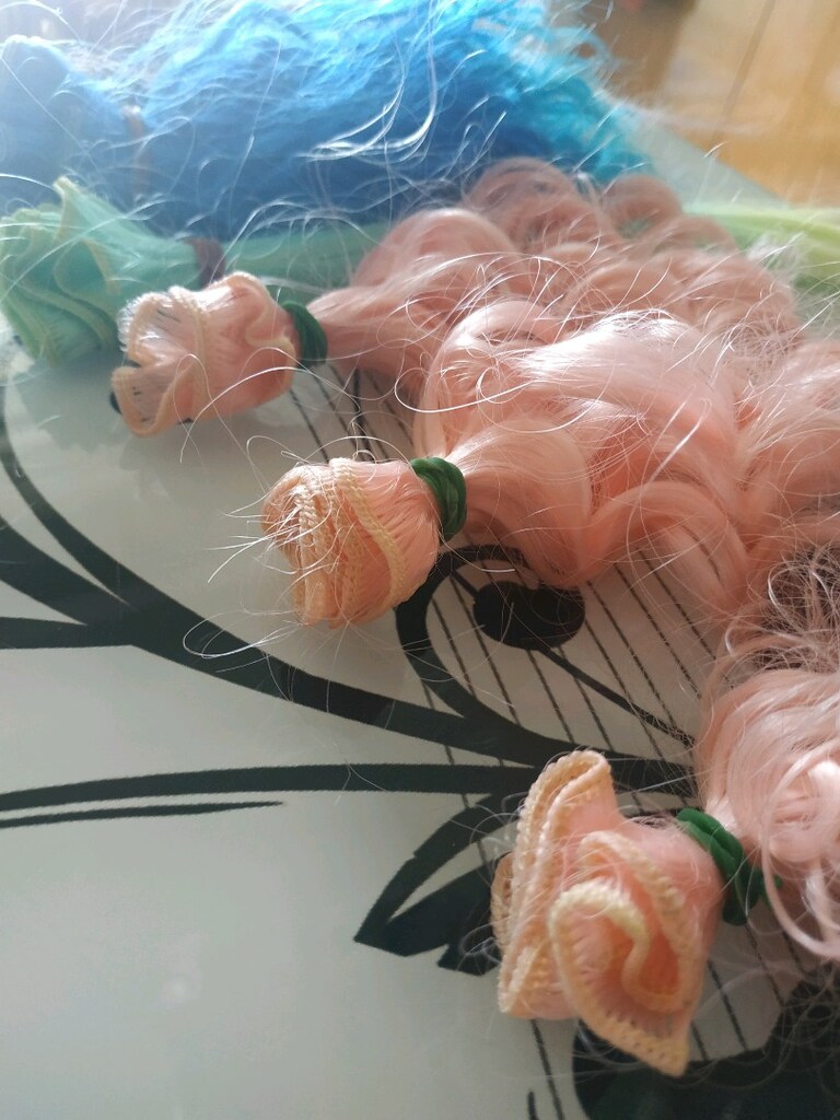 Amigurumi Sentetik Bebek Saçı - 6