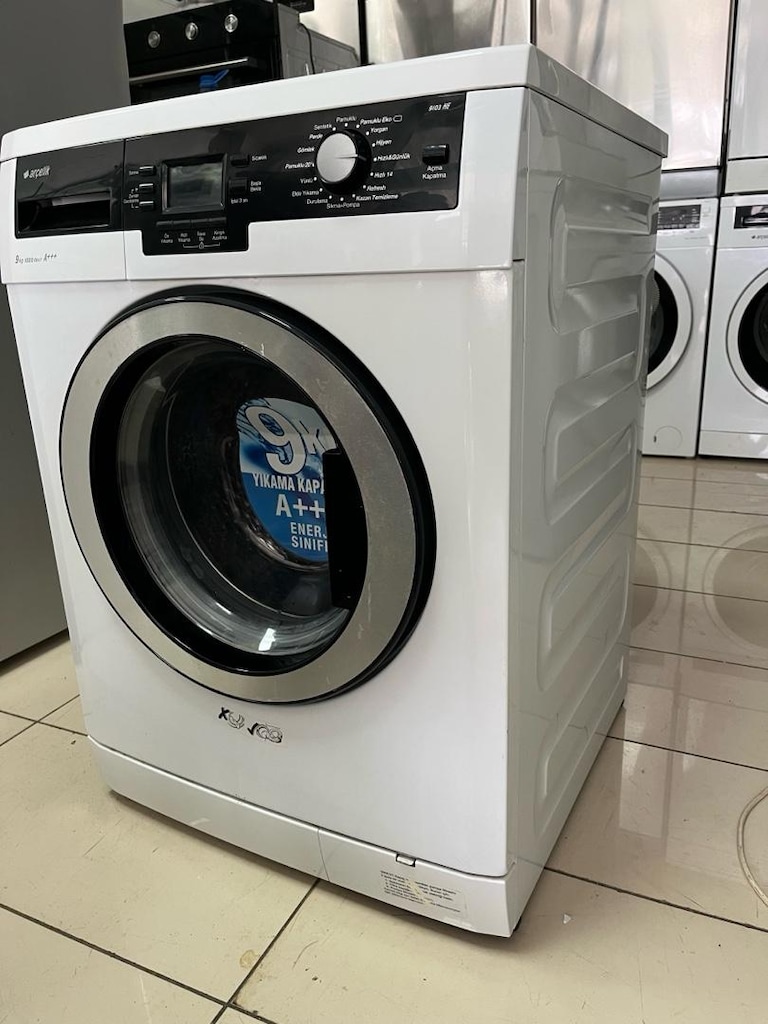 Arçelik 9 kg yeni bakımlı sorunsuz çamaşır makinesi - 3