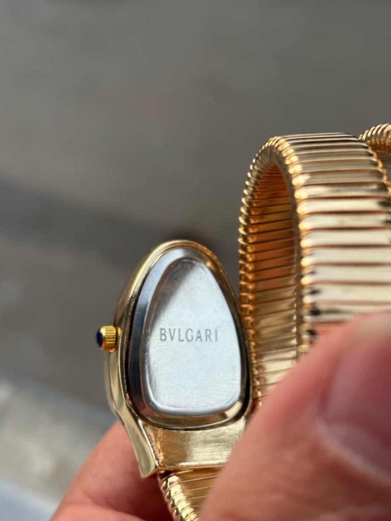 Bvlgari Serpenti Taşlı Çelik Kadın Kol Saati - 2