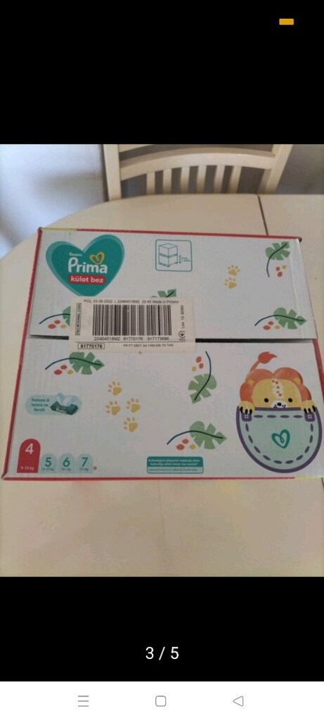 Prima Bebek bezi 9*18 kg 62 adet - 3