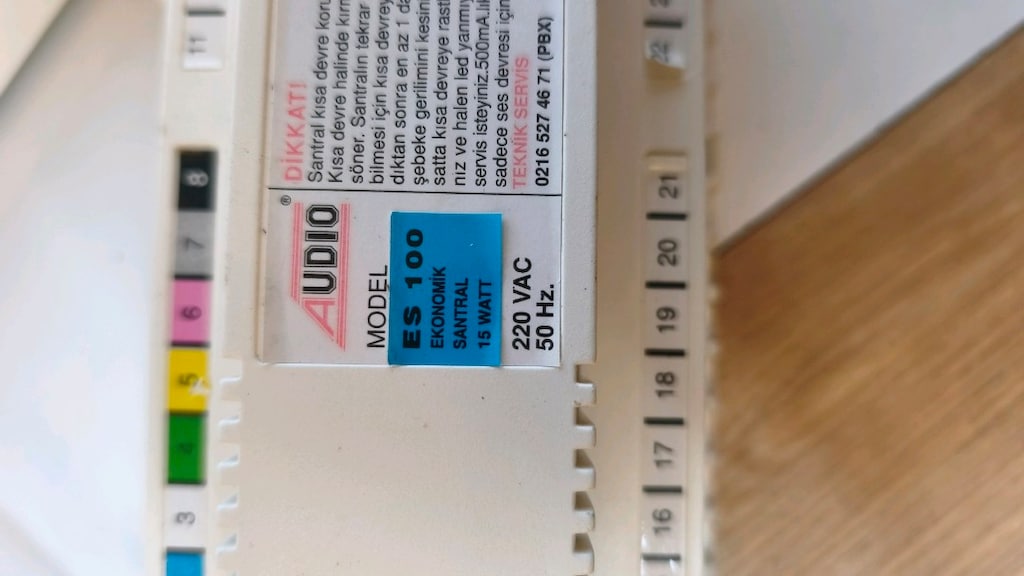 Audio ES 100 15W Ekonomik Santral - 6