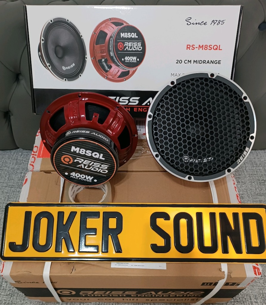 Reiss M8SQL 20 cm 175 Rms 400 W metal kapak ÖZEL SERİ YÜKSEK KALİTE - 3