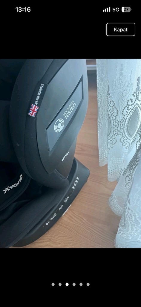 YOYKO MONKEY 360*dönebilir yatabilir 0-36 kg oto koltuğu ISOFIX - 3