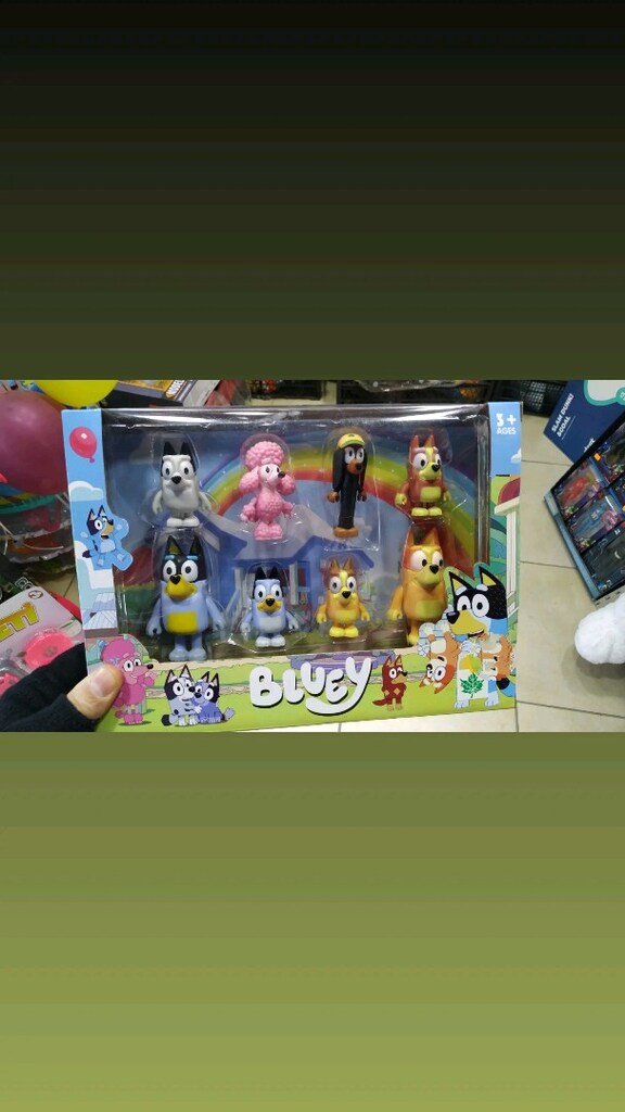 bluey 8 li figür oyuncak - 2