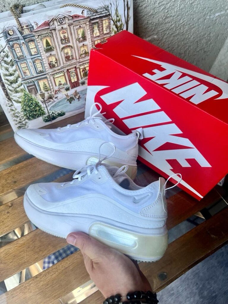 Nike Air Max Dia White Metallic Platinum Kadın 38.5 - 5