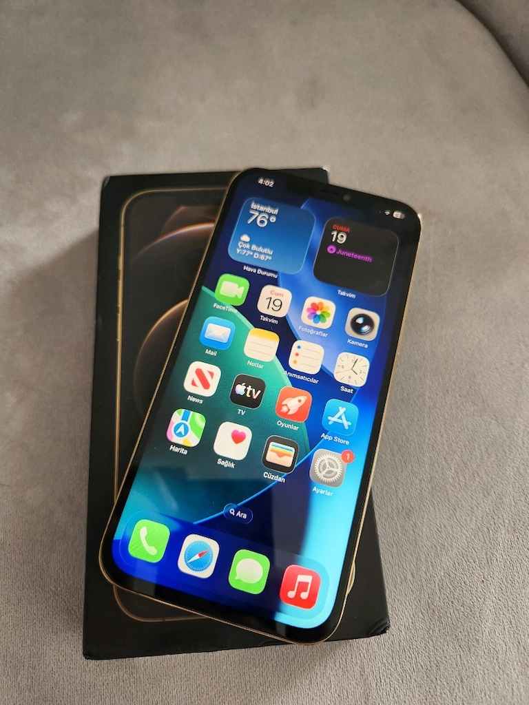 İPHONE 12 PROMAX 128 GB TR CİHAZI - 3