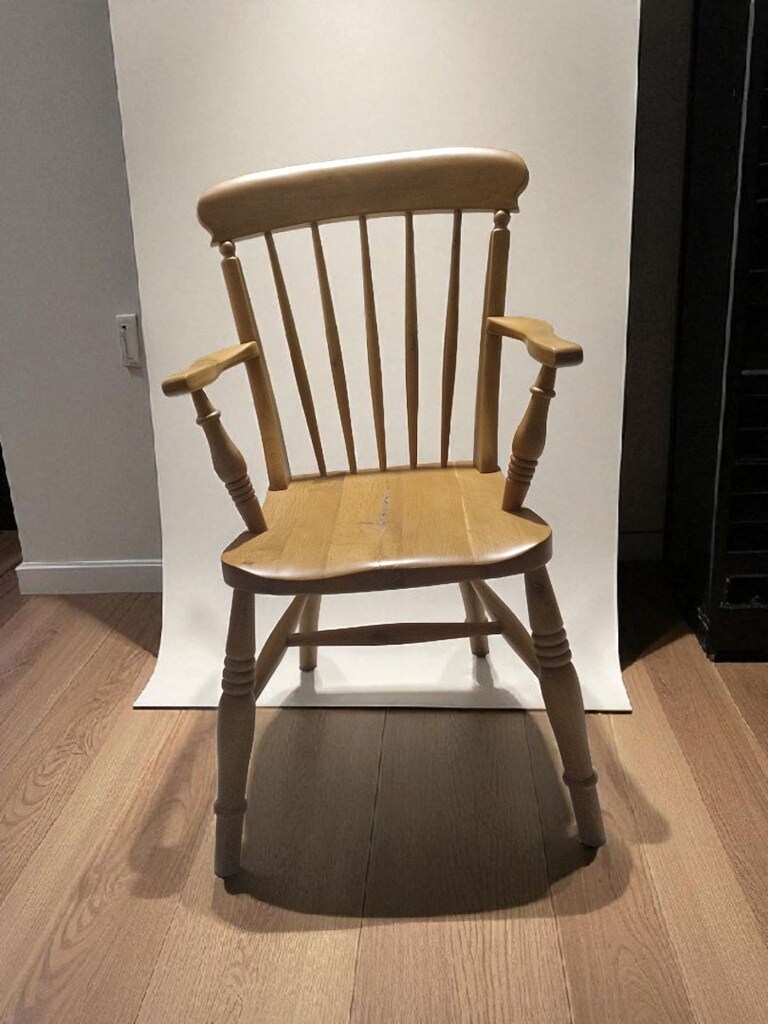 Kolçaklı Ahşap Sandalye(Açıklamayı okuyunuz) - 6