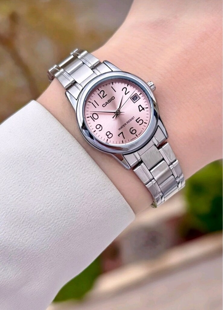 Orjinal Casio Pembe Kadran Mini Kadın Çelik Saat HATASIZ - 2