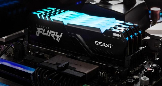 Kingston Fury Beast RGB 16GB 3600MHz CL18 DDR4 | Kutulu