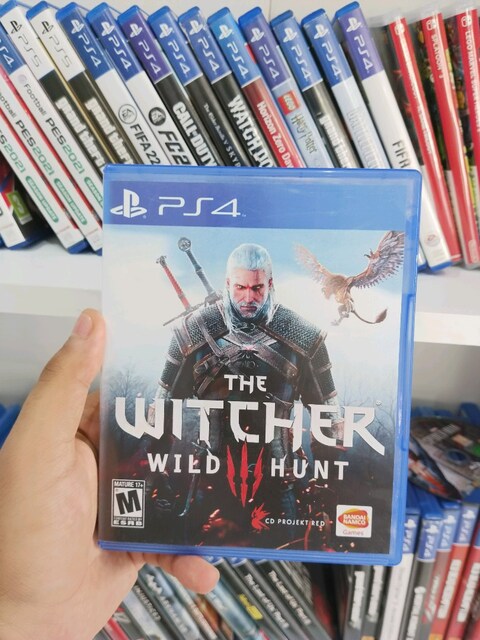 PS4 PS5 UYUMLU THE WİTCHER 3 WİLD HUNT ORJİNAL OYUN CDSİ SORUNSUZ