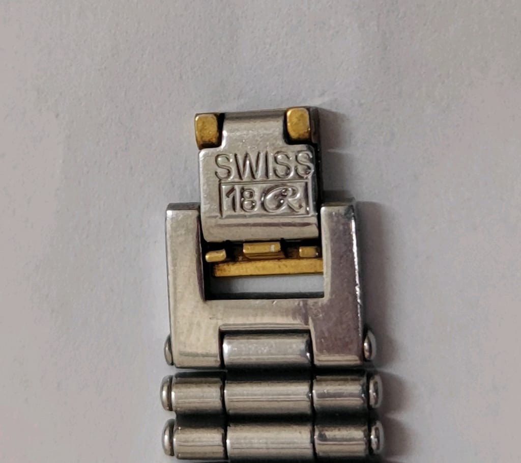 Golden Rock - İsviçre Bayan Saati / 18K Ayar Kolu - 4